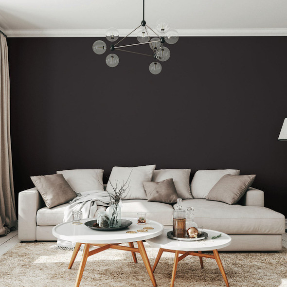 Rust-Oleum Sure Color Semi-Gloss Black Interior Wall Paint and Primer, Gallon