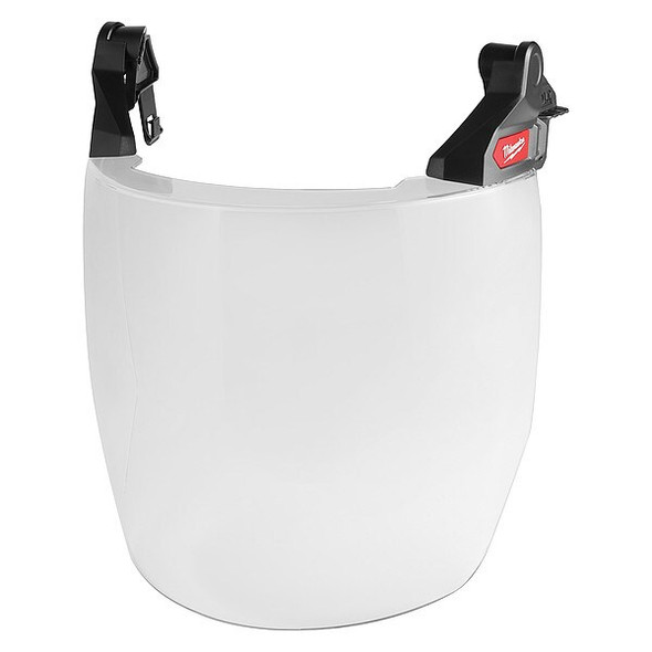 Milwaukee Tool FaceShield,AntiFog,ScrtchRsistant,Clr,PC 48-73-1421