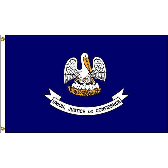 Annin Flagmakers Louisiana Flag,4x6 Ft,Nylon 142170