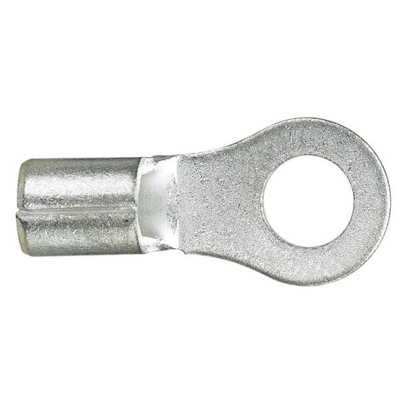 Panduit Ring Terminal,Bare,14 AWG,10 AWG,PK50 P10-10R-L