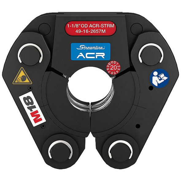 M18 FORCE LOGIC Press Ring, For 1-1/8 in Copper (HVAC) Pipe