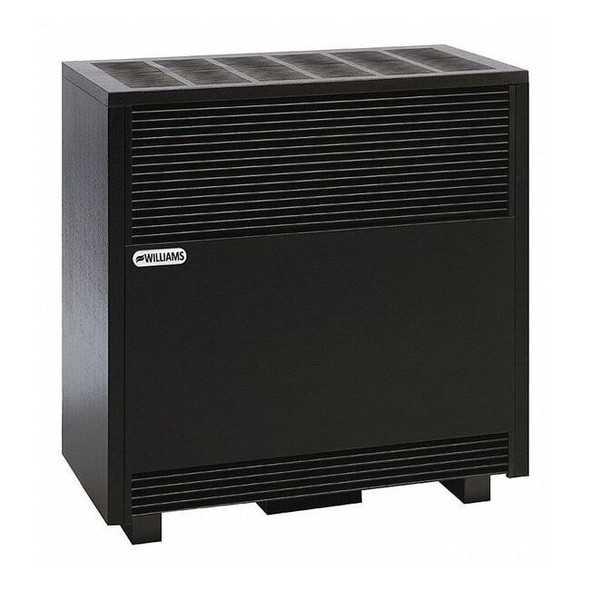 Hearth Heater, Natural Gas, Top Vent Vent Type, Gravity Convection