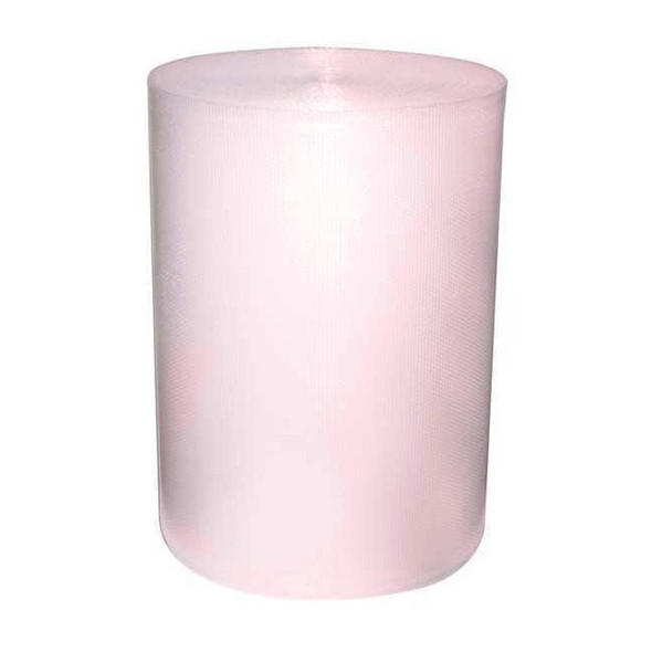 Perforated Anti-Static Bubble Roll 12" x 250 ft., 1/2" Thickness, Pink,PK4