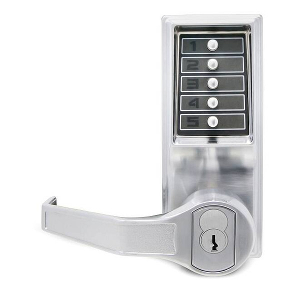Simplex Push Button Lock,Entry,Key Override LL1021M26D41