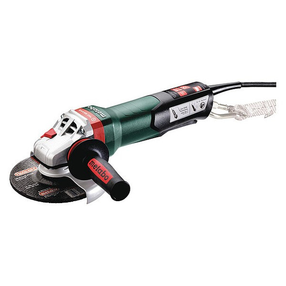 Metabo Angle Grinder,12 A,Barrel Grip,6 lb WPB 13-150 Quick DS