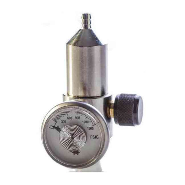 Gasco GasCylinderRegulator,Brass,CGA600,0.5lpm CD2RCF-050-CDG0