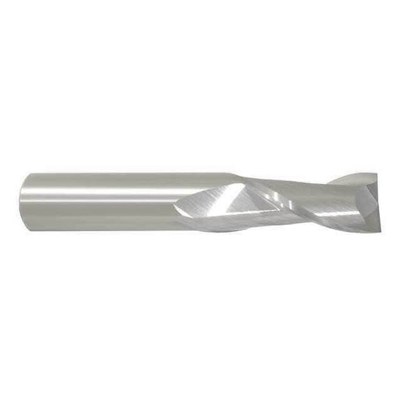 Manufacturer Varies Carbide End Mill, 1/2In, 2FL, Single, 3In 204-001200