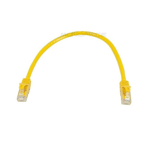 Monoprice Patch Cord,Cat 6,Flexboot,Yellow,1.0 ft. 9837