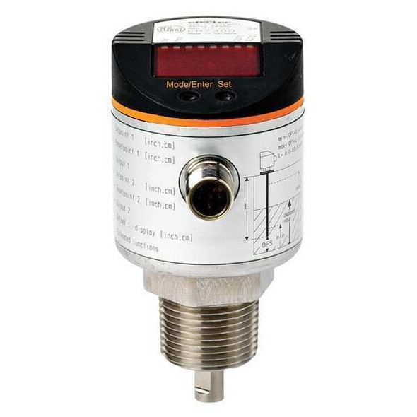 Ifm Level Sensor,G3/4 NPT LR3000