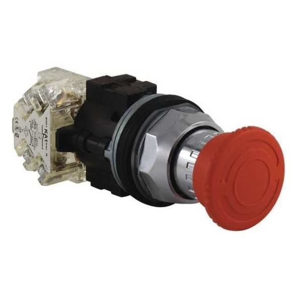 Schneider Electric Emergency Stop Push Button, 30 mm, 1NO/1NC, Red 9001SKR16H13