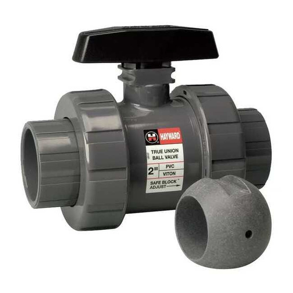 Ball Valve, True Union, Z-Ball, 3/4", CPVC/FPM, Full Port, Drilled, S/T, Vented