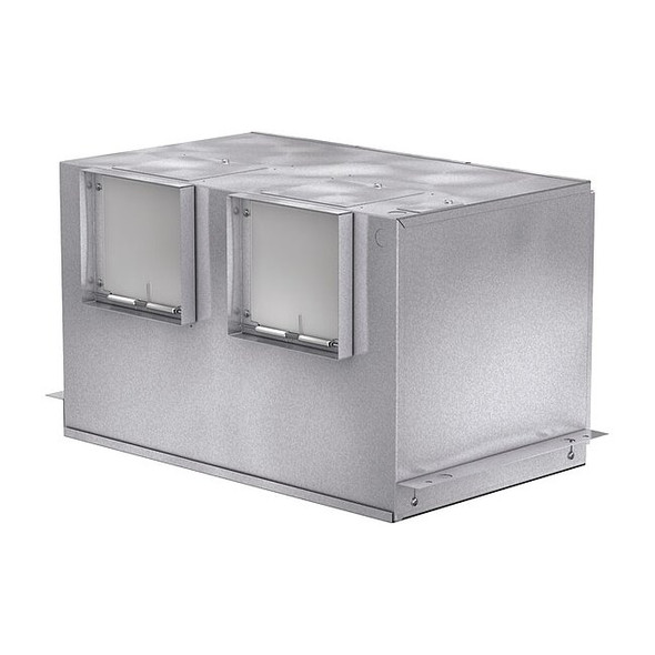 Dayton In-Line Ceiling Exhaust Fan, 827 cfm cfm, 115V AC, Without Light 60KU37