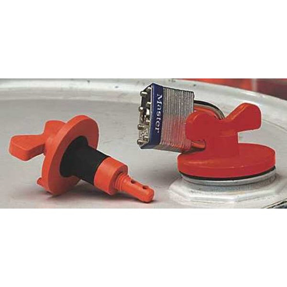 Manufacturer Varies Drum Lock,Black; Red,Nylon,Geolast PNL75