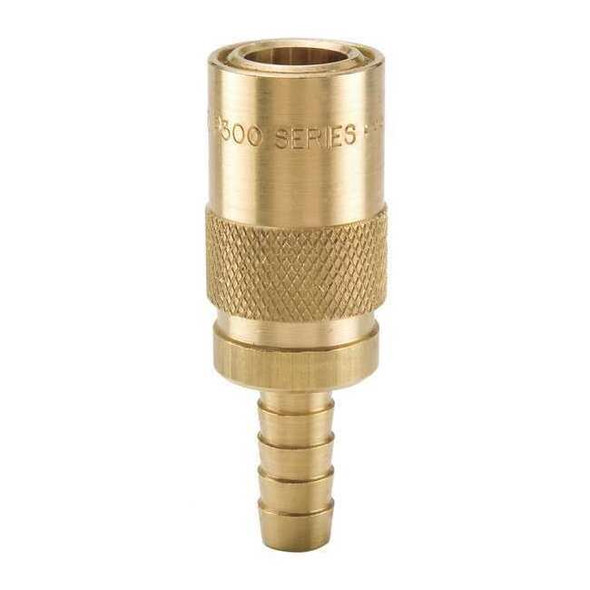 Hydraulic Quick Connect Hose Coupling, Brass Body, Sleeve Lock, Moldmate Series
