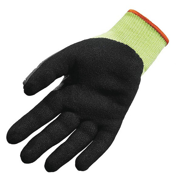 Ergodyne Coated Gloves, Cut Level A4 ,Foam Nitrile ,Sandy ,L 1 PR 7141