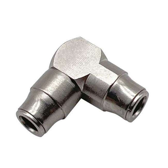 Legris Metric Push-to-Connect Fitting, Brass, Silver 3202 03 00
