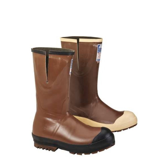 Servus Men's 22234 Knee Boots, Steel Toe, 16" Height, Brown, 10 22234-10