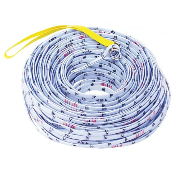 Keson 200 ft Surveyors Tape Measures, 1/4 in Blade SR-10-200