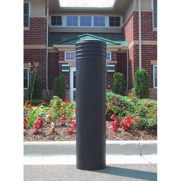 Manufacturer Varies Bollard Cover,10 In Dia.,52 In H,Yellow CINC-YL-10-52-S