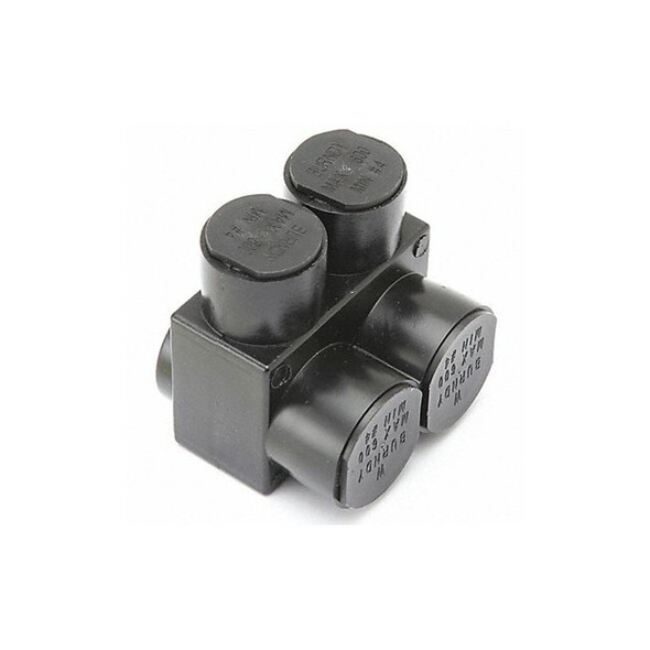 Burndy Insulated Multitap Connector,2.75 In. L 1PL6002