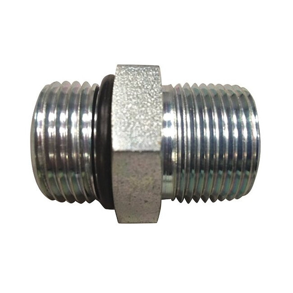 Eaton Aeroquip HydHoseAdpt,NPT,1/2",Strght,CarbSteel FF1796-0808S