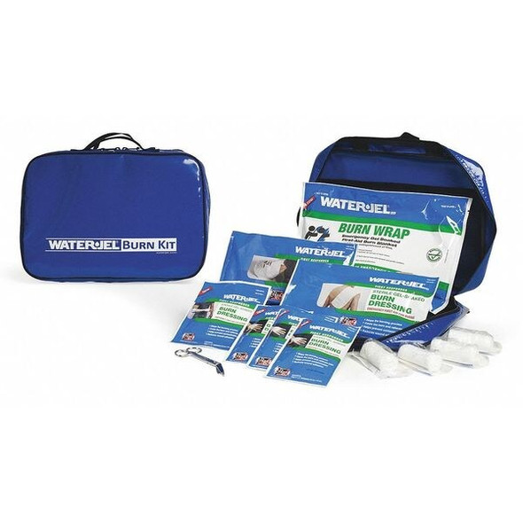 Waterjel Burn Care Kit,12pcs,2"W,12"H,Blue EBK2-HA.69.000 Waterjel Burn Care Kit,12pcs,2"W,12"H,Blue EBK2-HA.69.000