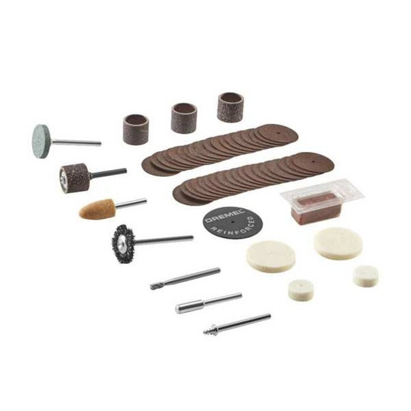 Dremel RotaryToolAccessoryKit,52pcs,w-Case 730-01
