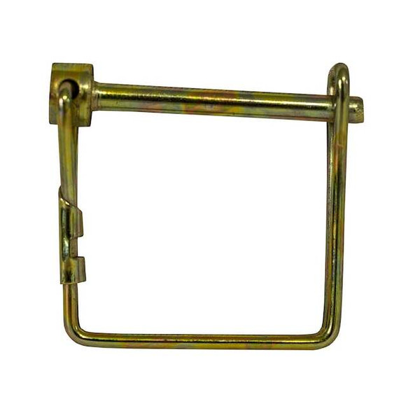 Snapper Pin - 3/8in Diameter x 1-1/2in Usable Length, Yellow Zinc Plated