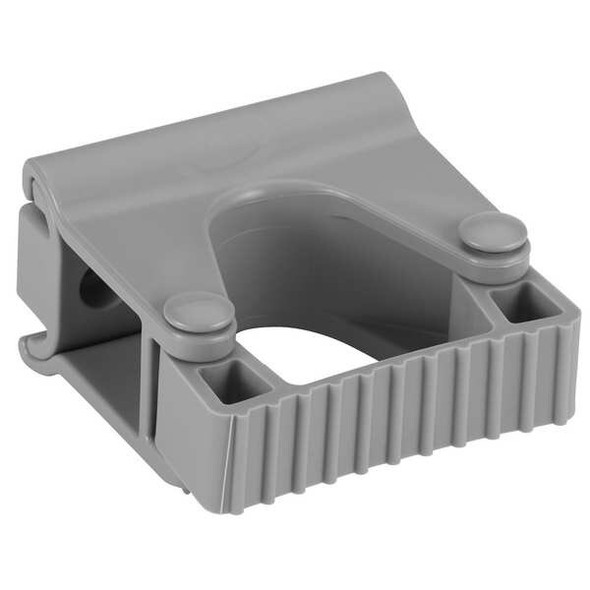 Vikan Tool Wall Bracket,3 1/4 in L,Gray 101388