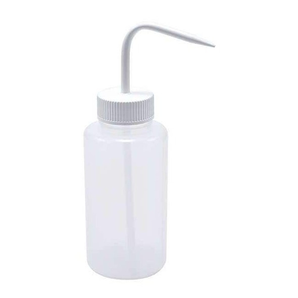 Dynalon Translucent/ White 500mL Wash Bottle, PK5 506935-0001