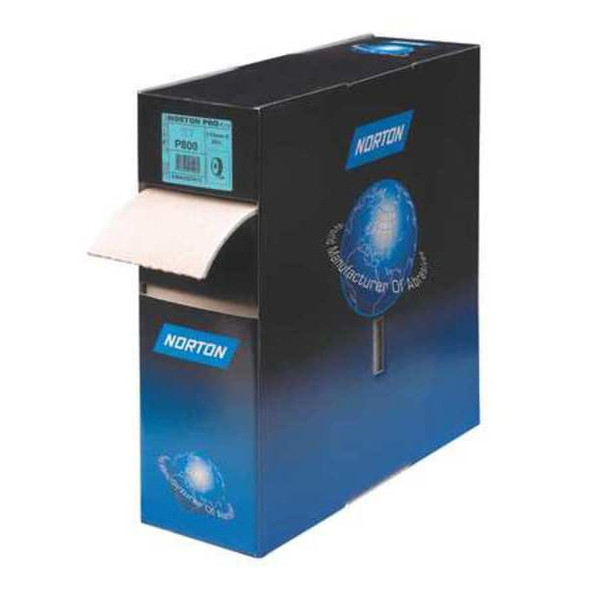 Norton Abrasives Foam Sanding Pads,4-1/2in x 82ft,1000G 66623357616