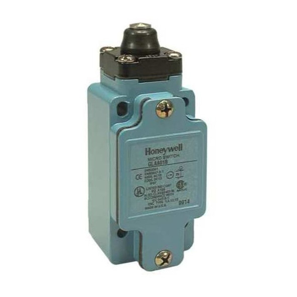 Limit Switch, Plunger, 1NC/1NO, 10A at 600V AC, Actuator Location: Top