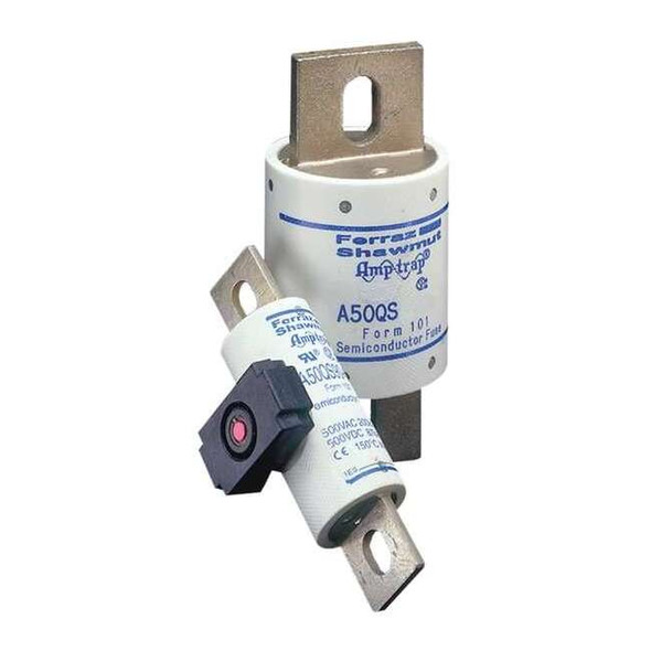 Mersen Semiconductor Fuse, 600A, Fast-Acting, 500V AC, Bolt-On A50QS600-4