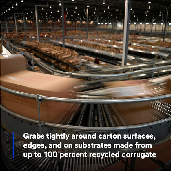 Scotch Carton Sealing Tape, 2.1 mil, Clear, PK6 371+