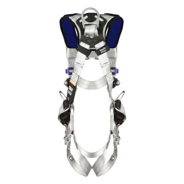 ExoFit(TM) X100 Fall Protection Harness, XL, 420 lb, Mating Chest/ Tongue Leg Straps