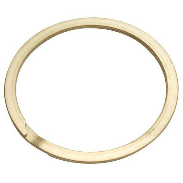 External Retaining Ring, 18-8 Stainless Steel, Plain Finish, 5 PK