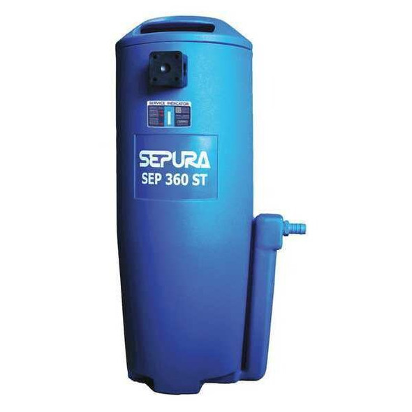Nano Sepura Oil Water Separator,360 SCFM Max SEP360ST