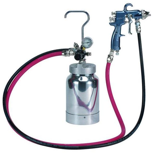 Binks Pressure Spray Gun Kit,0.046In/1.2mm 98-1067