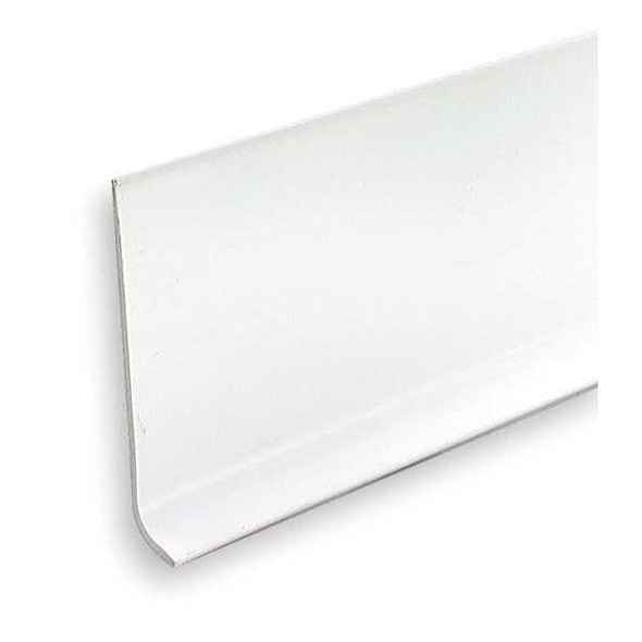 Manufacturer Varies Wall Base Molding, PVC Vinyl, White, 720 in L, 4 in H 2RRX3