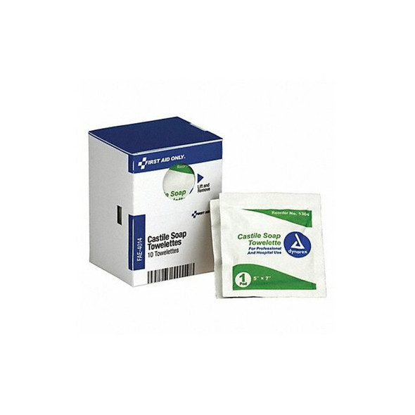 First Aid Only Topical Antiseptic,Wipes,PK10 FAE-4014 First Aid Only Topical Antiseptic,Wipes,PK10 FAE-4014