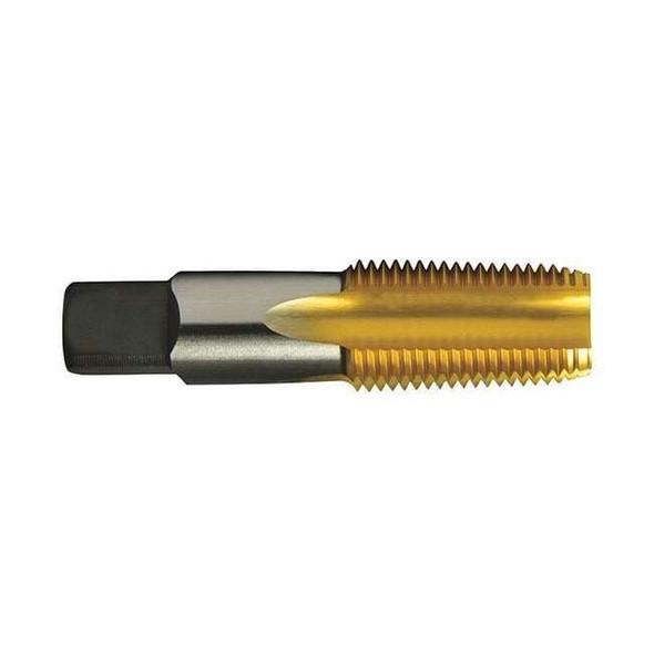 Chicago-Latrobe Pipe Tap, 1/4"-18, Semi-Bottoming, 5 Flutes, NPTF 385789