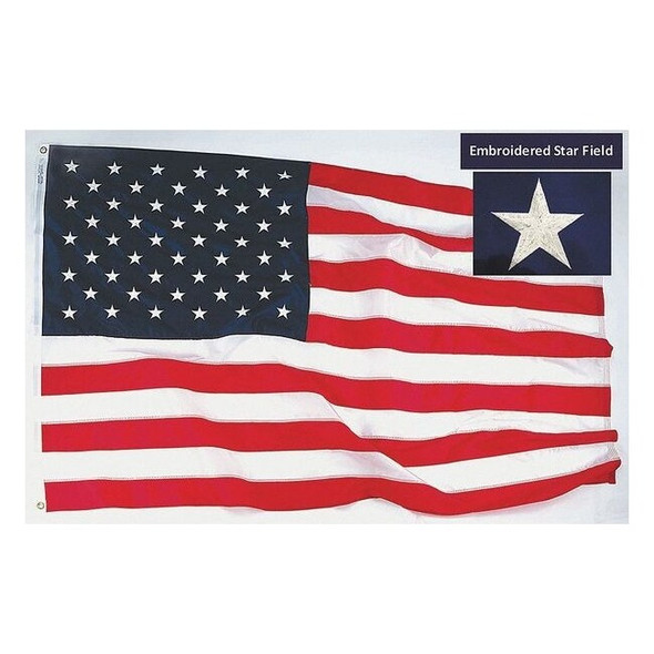 Annin Flagmakers US Flag,12x18 Ft,Polyester 1672
