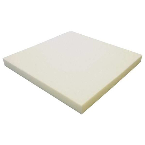 Foam Sheet, Crosslink, 12 in W, 12 in L, 3-4 in Thick, White  ZUSA-XPE-53