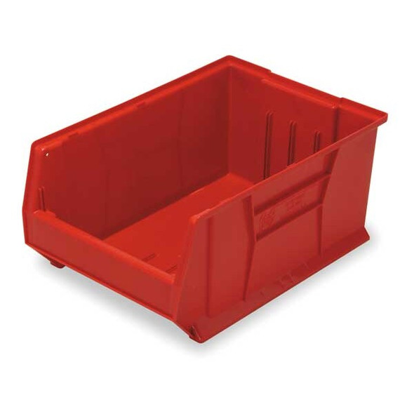 Quantum Storage Systems Bin, 23.875 in L, 16.5 in W, Plastic QUS954RD