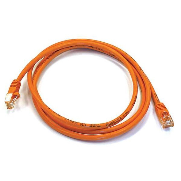 Monoprice Patch Cord,Cat 6,Booted,Orange,5.0 ft. 3430 Monoprice Patch Cord,Cat 6,Booted,Orange,5.0 ft. 3430