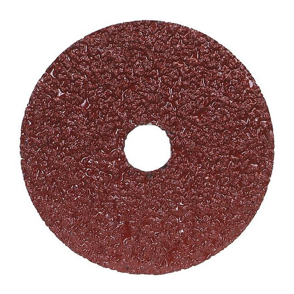 Norton Abrasives Fiber Disc, 5 in Dia, 7/8 in Arbor,PK25 66623357281