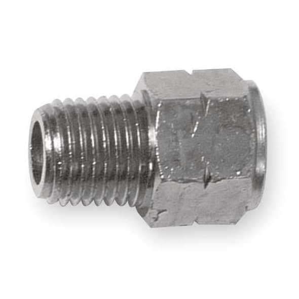 Adapter Nickel Plated Brass Adapter, 3/8 in Female NPT X 3/8 in Male BSPP