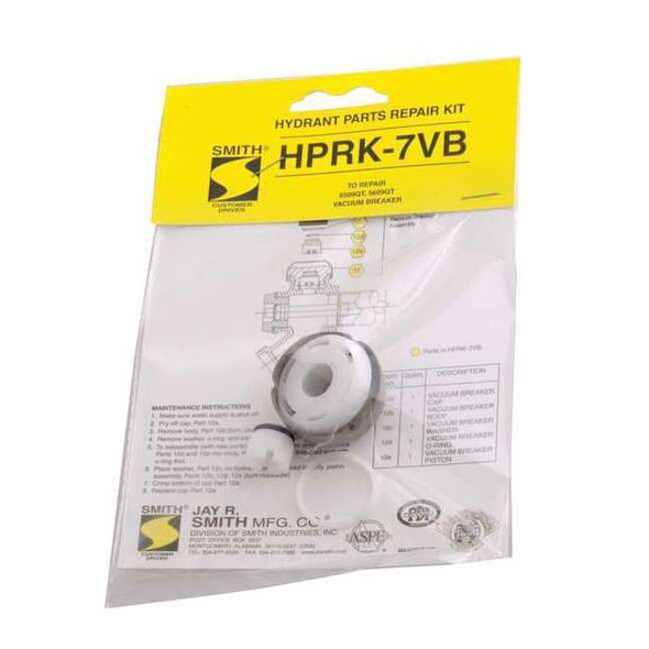 Jay R. Smith Manufacturing Hydrant Parts Repair Kit Vacuum Breaker HPRK-7VB