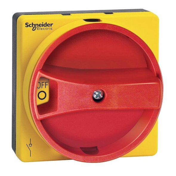 Schneider Electric RotaryHandle,Red/Yellow,NEMA1/12/3R/4/4X VLSH1S5R