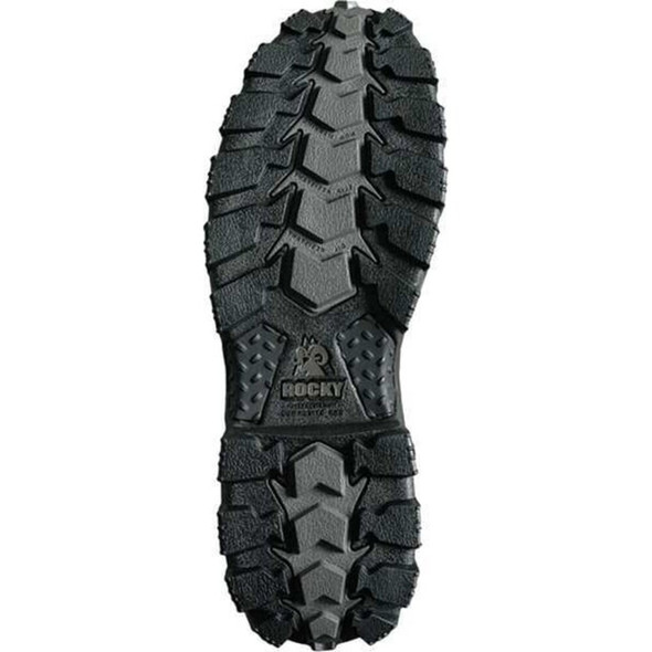 Men's 6-Inch Work Boot, 7 1-2, Composite Toe, 6 in H, Black, FQ0006167